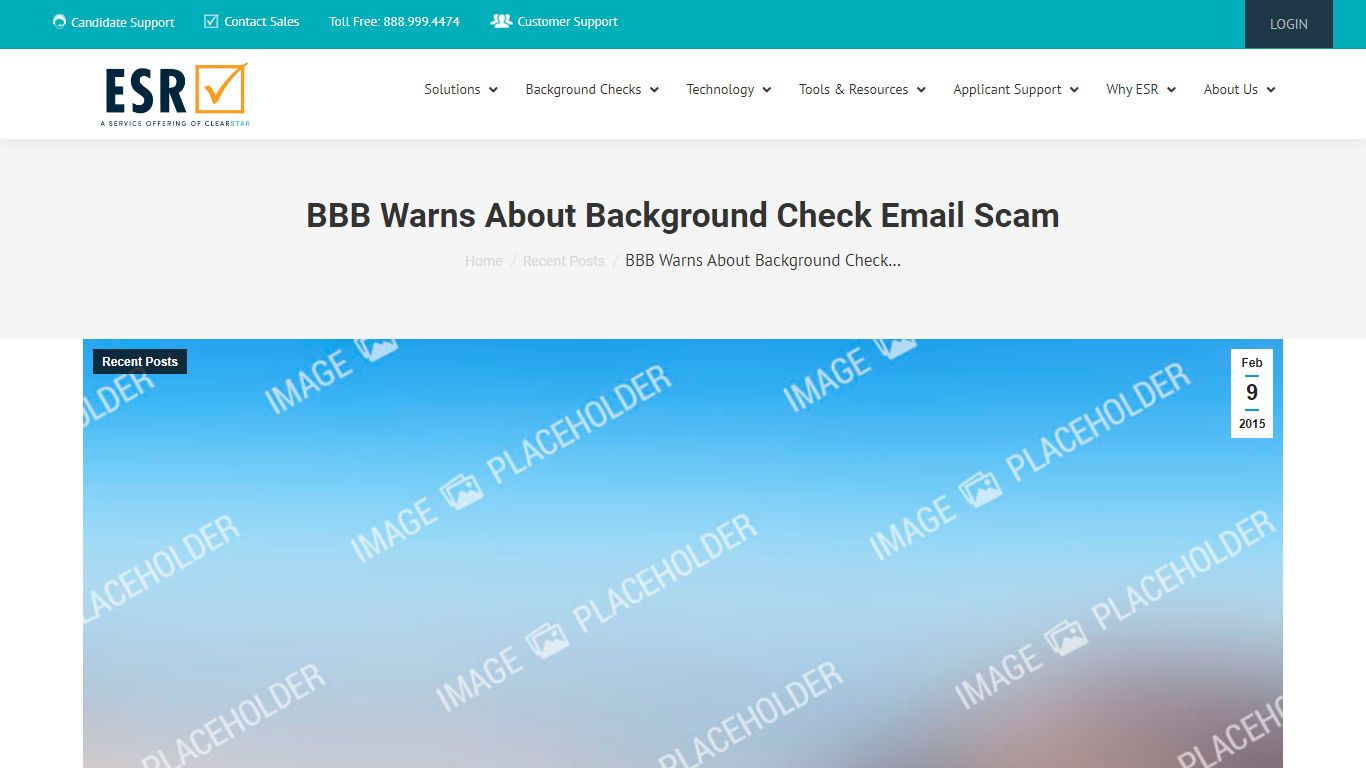 BBB Warns About Background Check Email Scam